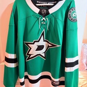 Fanatics Victory Green NHL Jersey